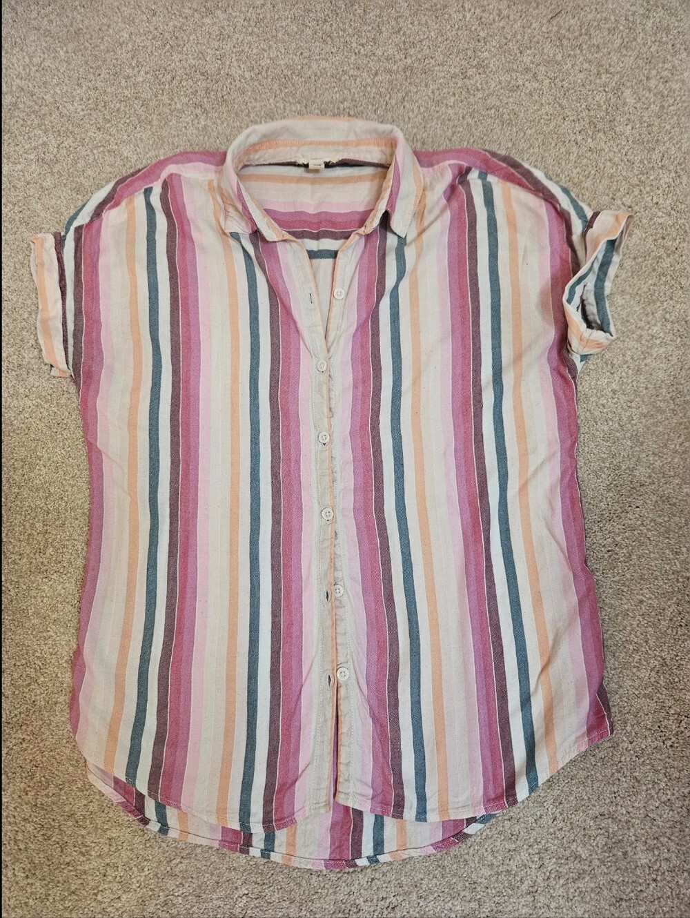 Striped BeachLunchLounge Top